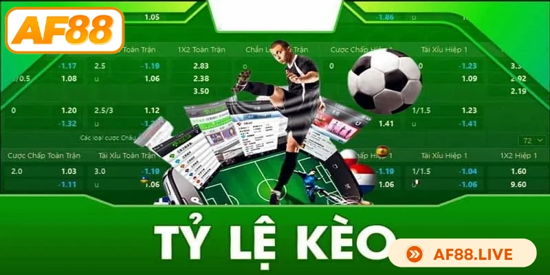 Các tỷ lệ kèo AF88 siêu thơm hấp dẫn