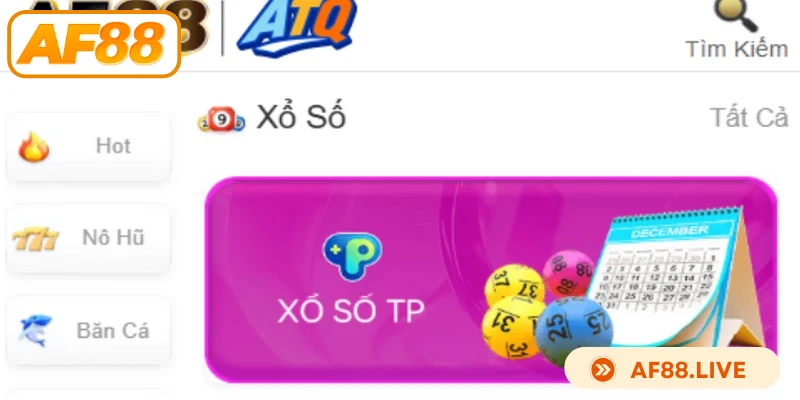 Xổ số AF88 là sản phẩm giải trí phổ biến nhờ yếu tố minh bạch 